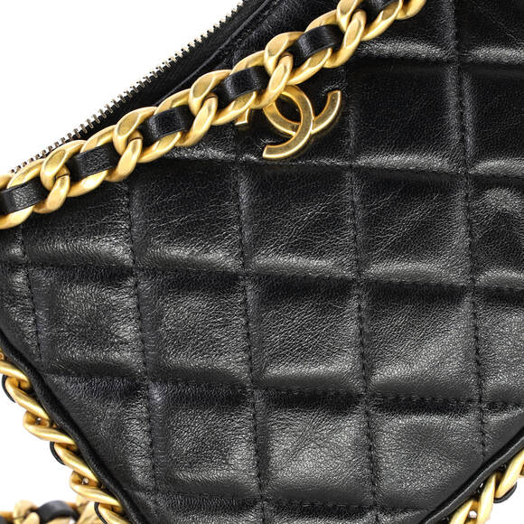 Chanel Cc Chain Around Hobo Quilted #223608C38B - Picture 6 of 8